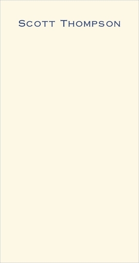 Thompson Jotter Cards
